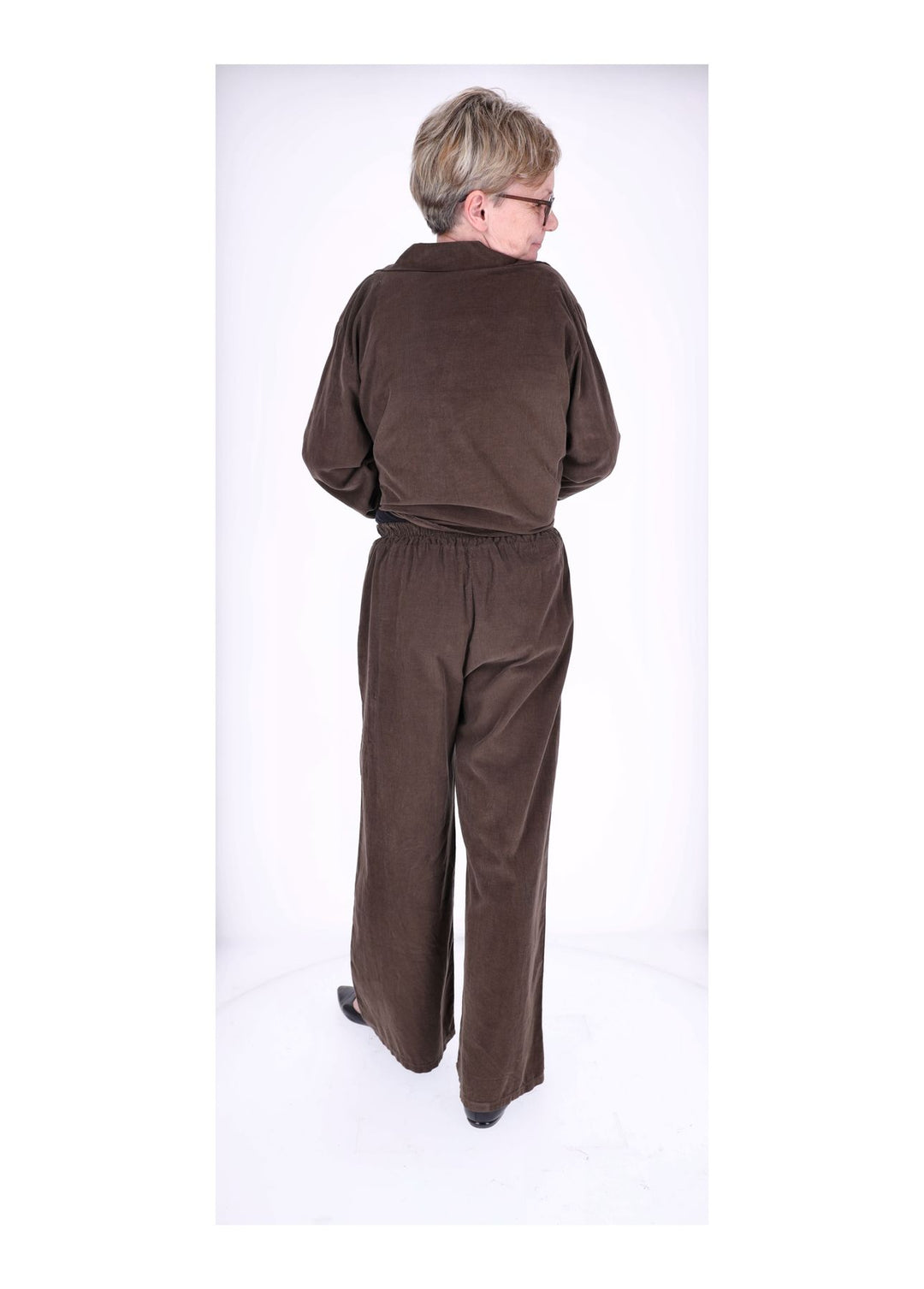 Schlupfhose Damen Feincord
