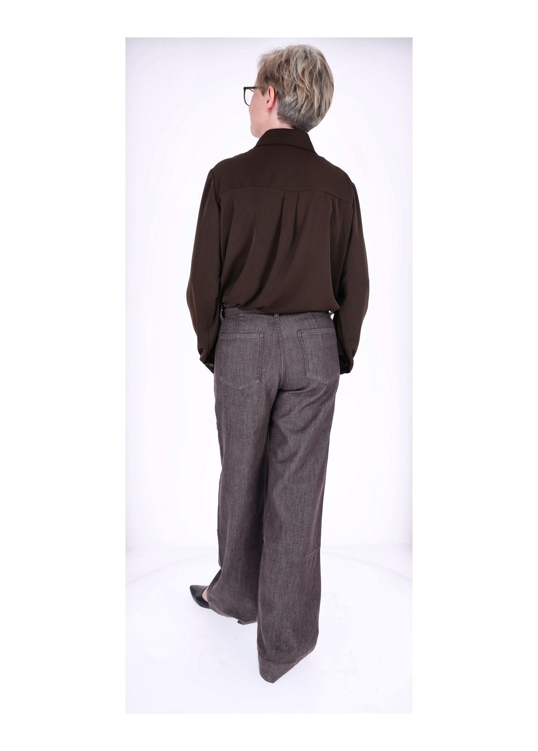 Blusea Damen mit Tuch