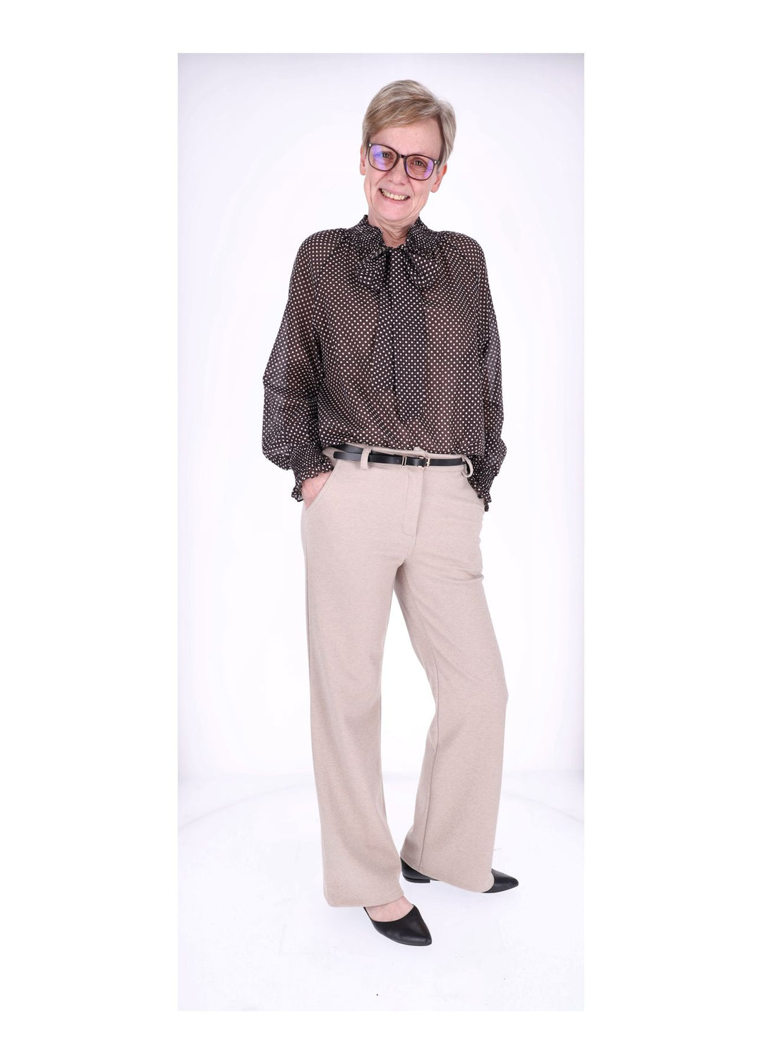 Bluse Damen Schleife