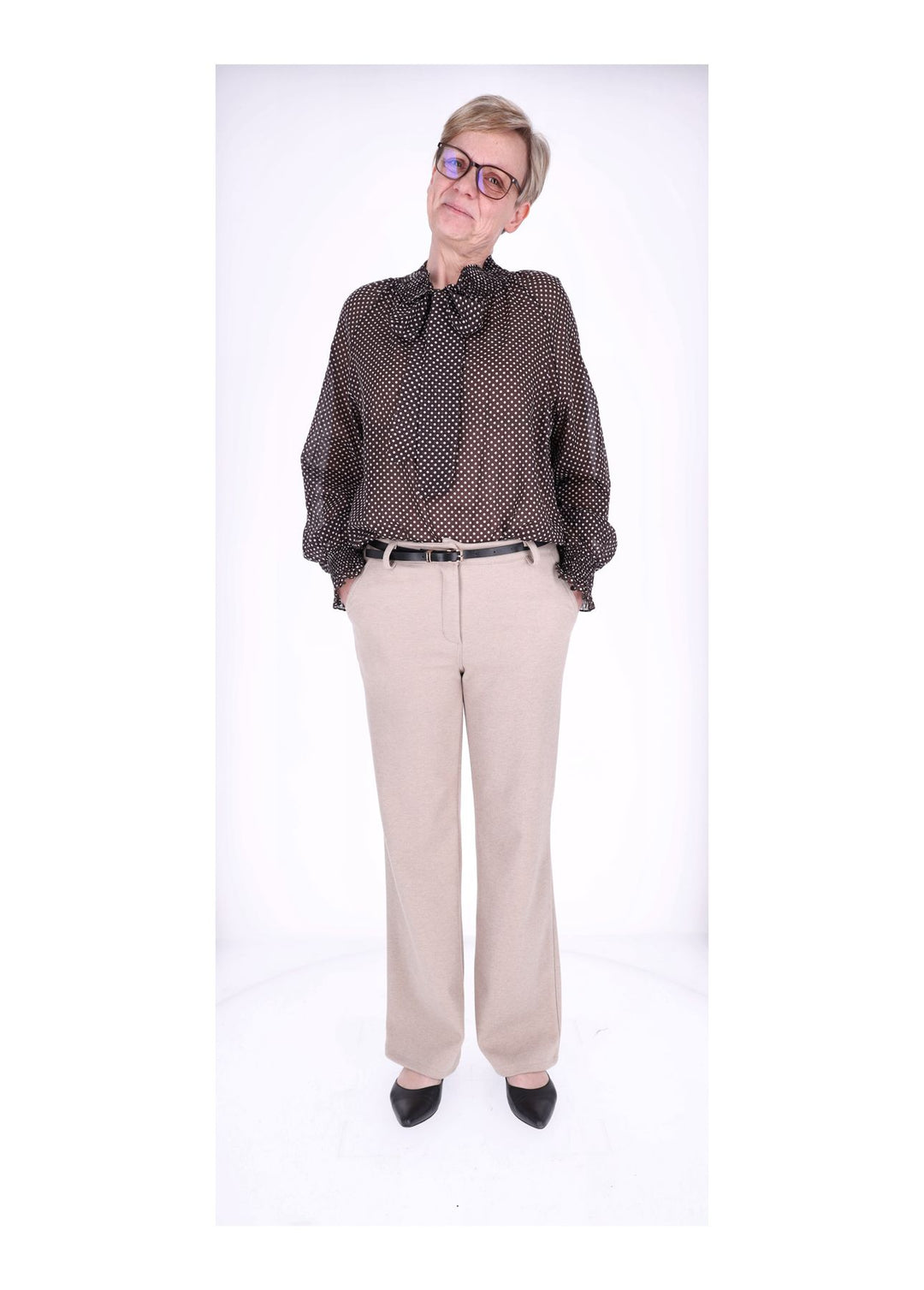 Bluse Damen Schleife