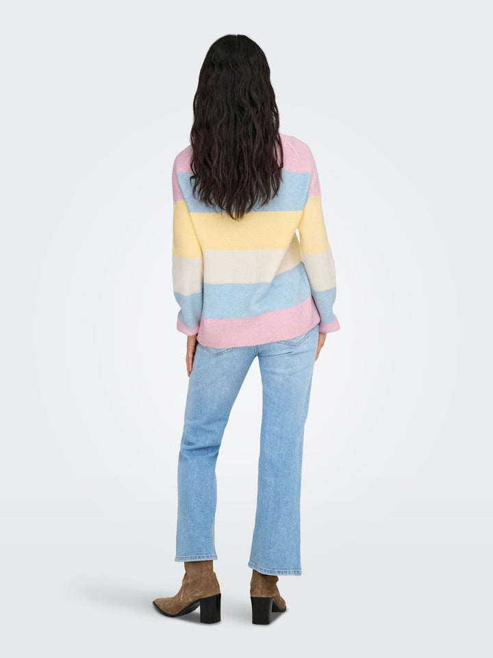 ONLATIA L/S STRIPE PULLOV KNT NOOS