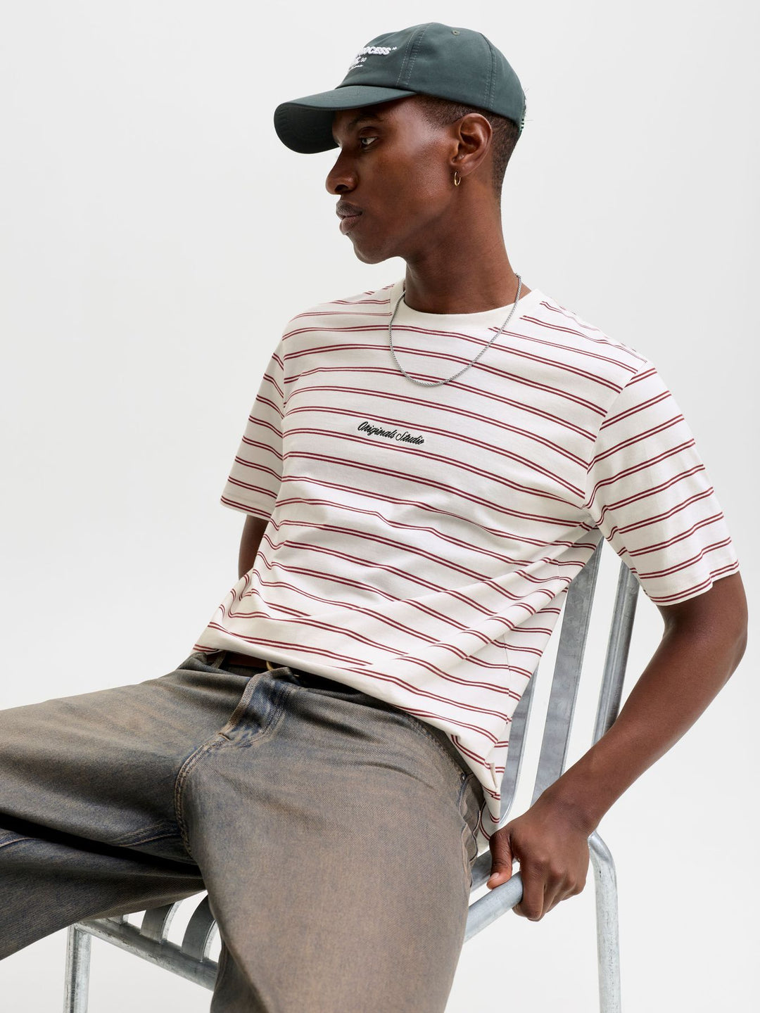 JORNORREBRO STRIPE TEE SS CN LN