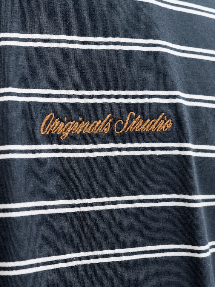 JORNORREBRO STRIPE TEE SS CN LN