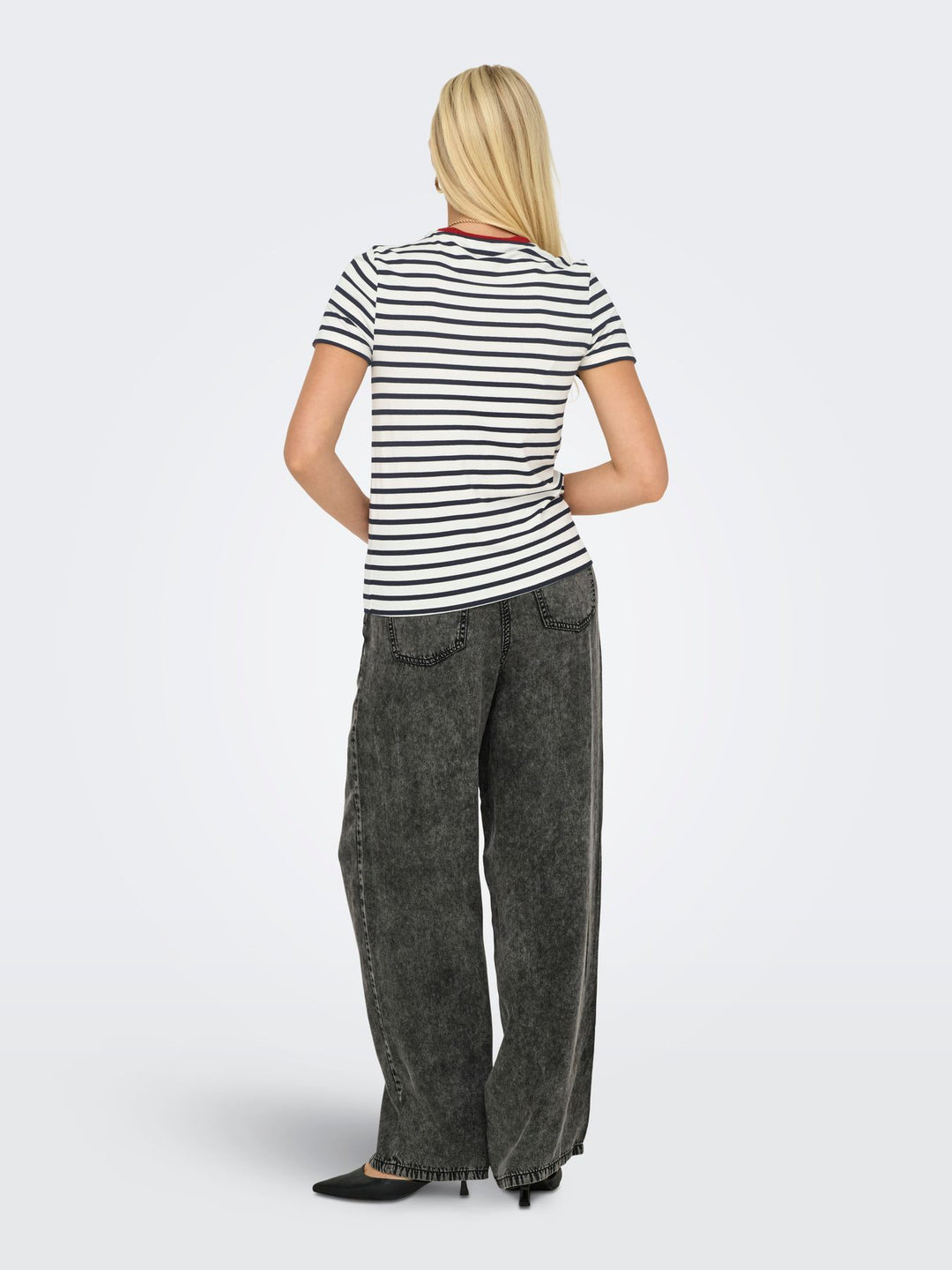ONLY Heart Life T-Shirt Damen