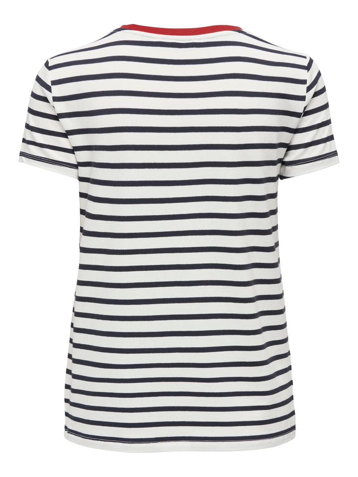 ONLY Heart Life T-Shirt Damen