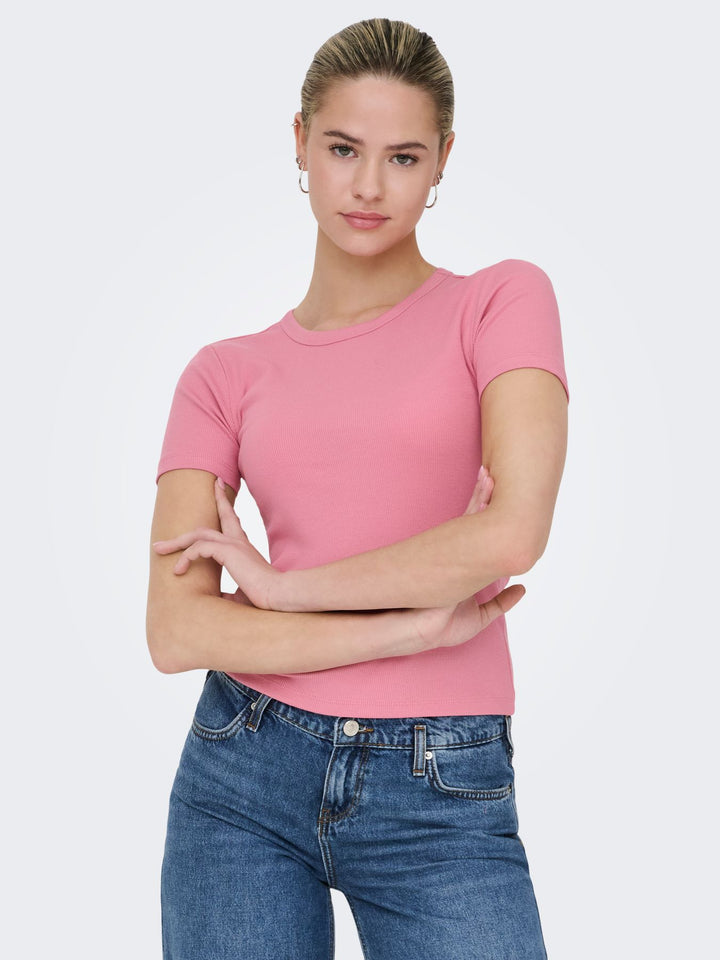 ONLVAL S/S O-NECK TOP JRS