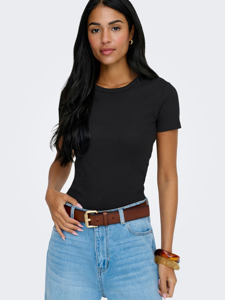 ONLVAL S/S O-NECK TOP JRS