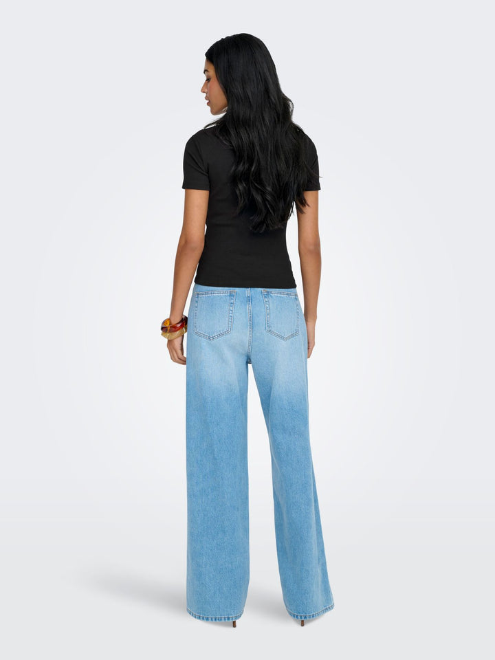 ONLVAL S/S O-NECK TOP JRS