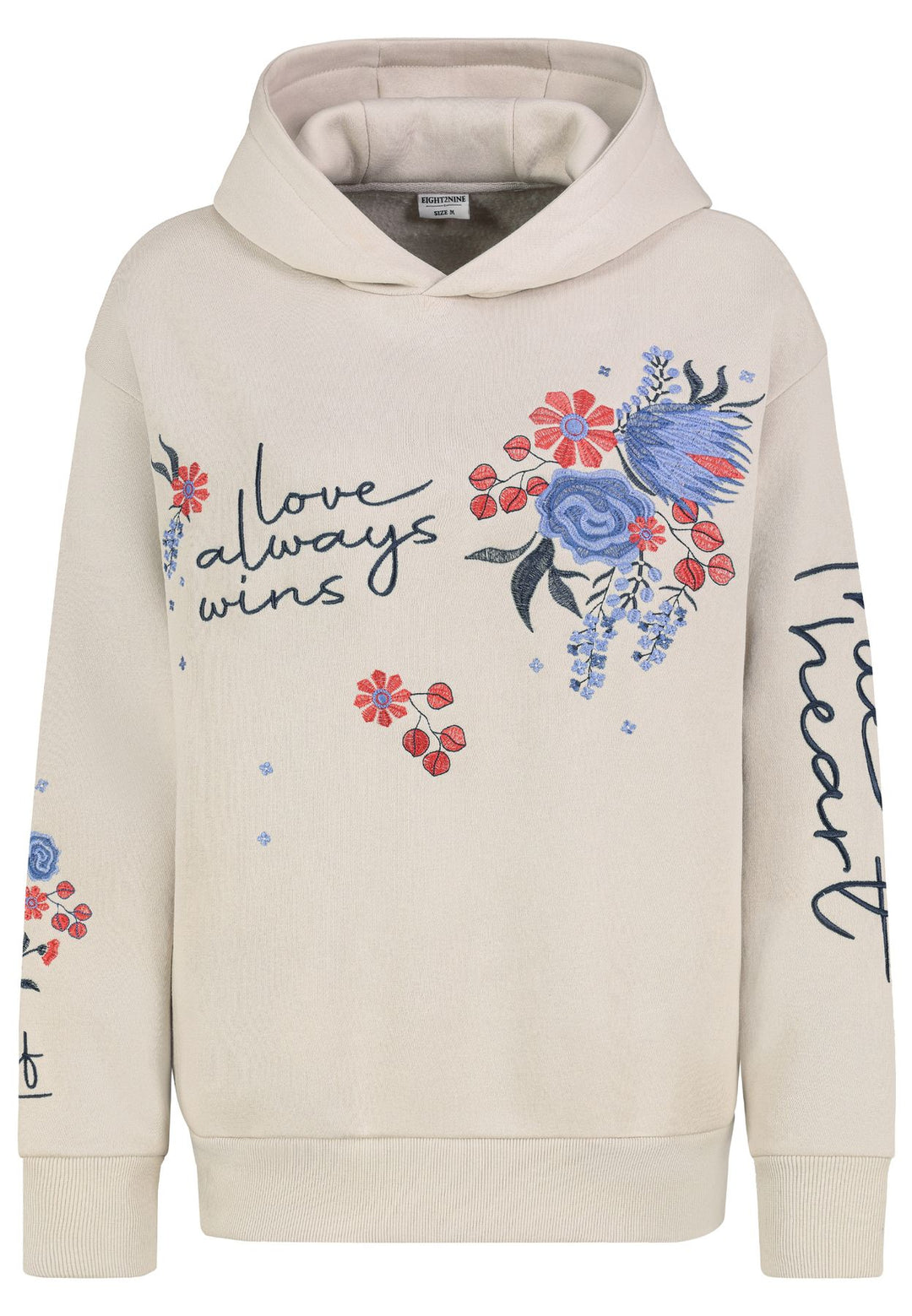 Damen Sweat bestickt