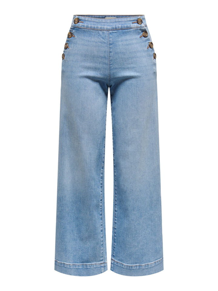 ONLY Madison Damen Jeans Wide Fit