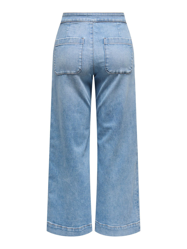 ONLY Madison Damen Jeans Wide Fit