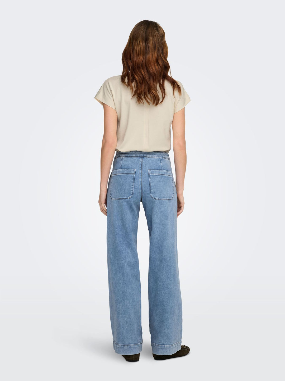 ONLY Madison Damen Jeans Wide Fit