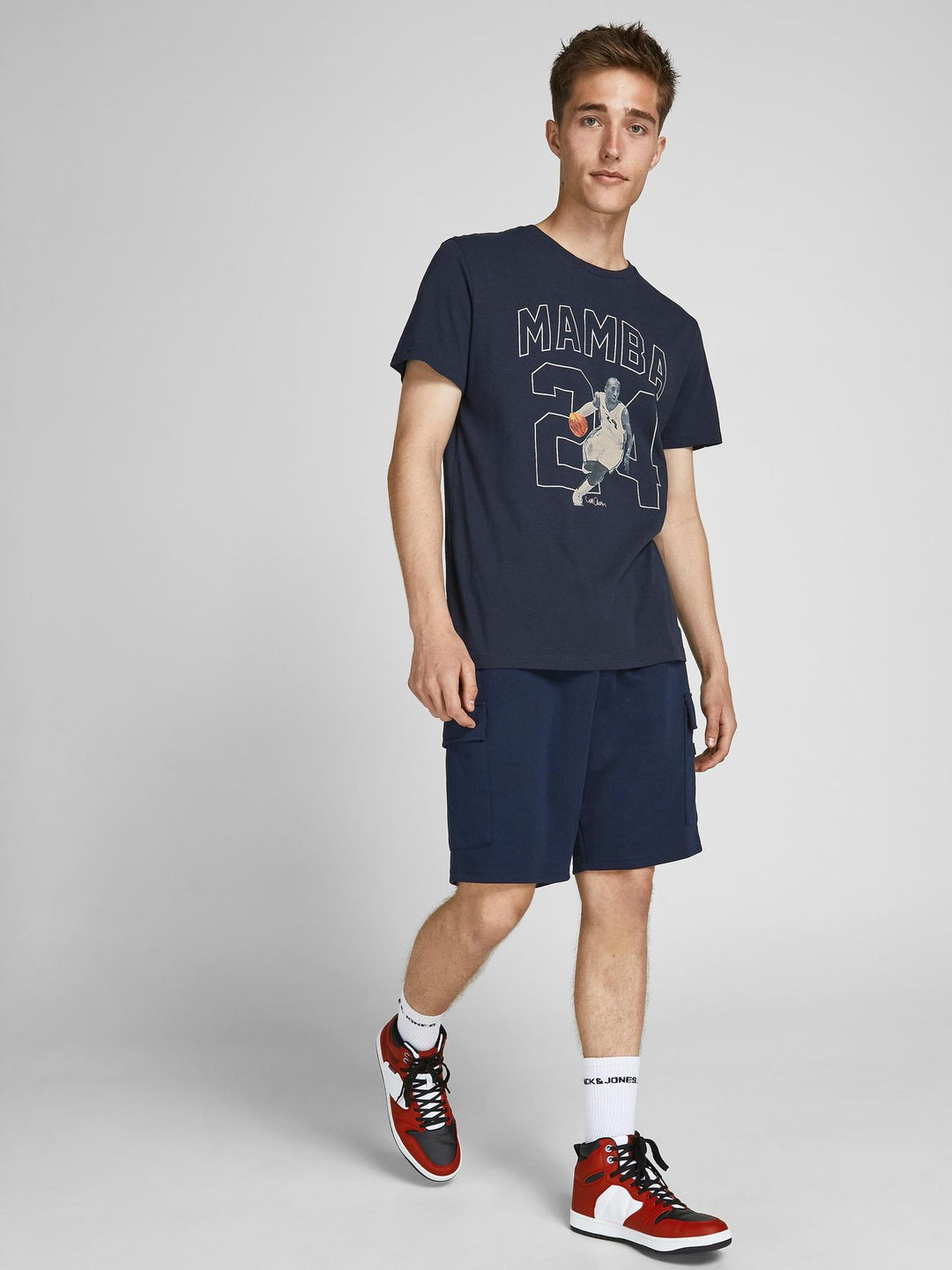 Jack & Jones Herren T-Shirt Baumwolle