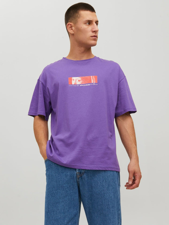 Jack & Jones Herren T-Shirt Rundhals