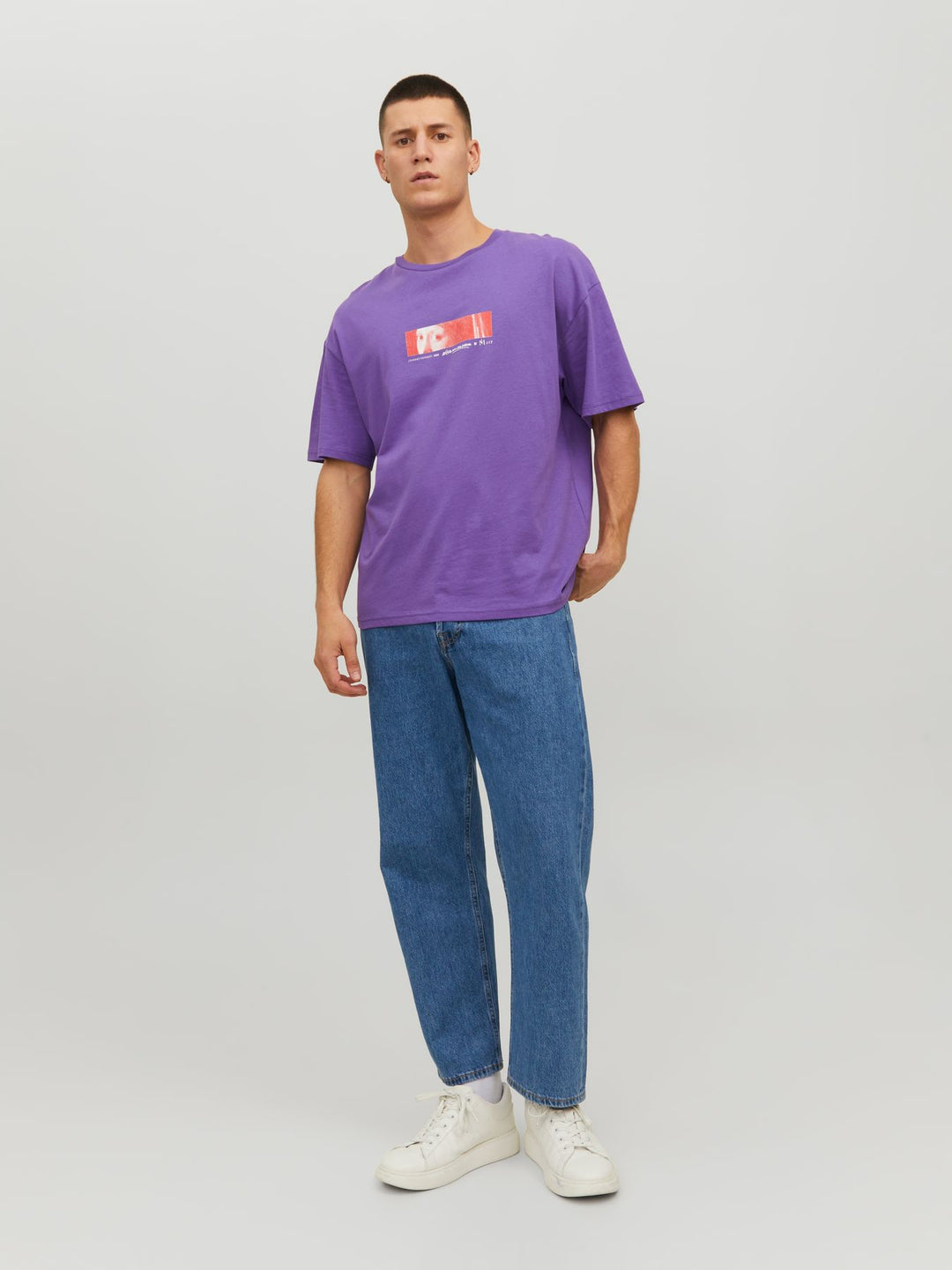 Jack & Jones Herren T-Shirt Rundhals