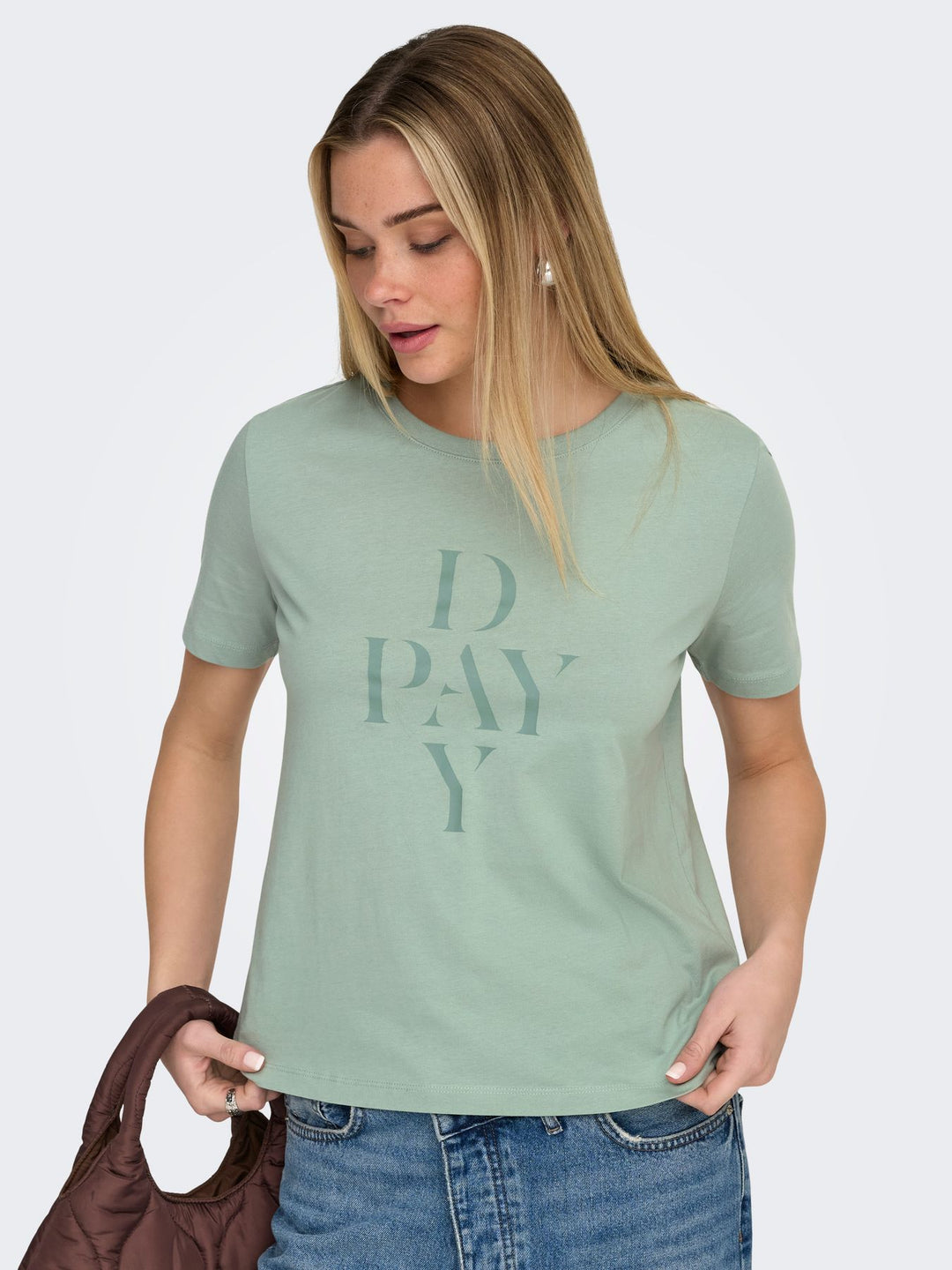 ONLY Happy Life T-Shirt Damen