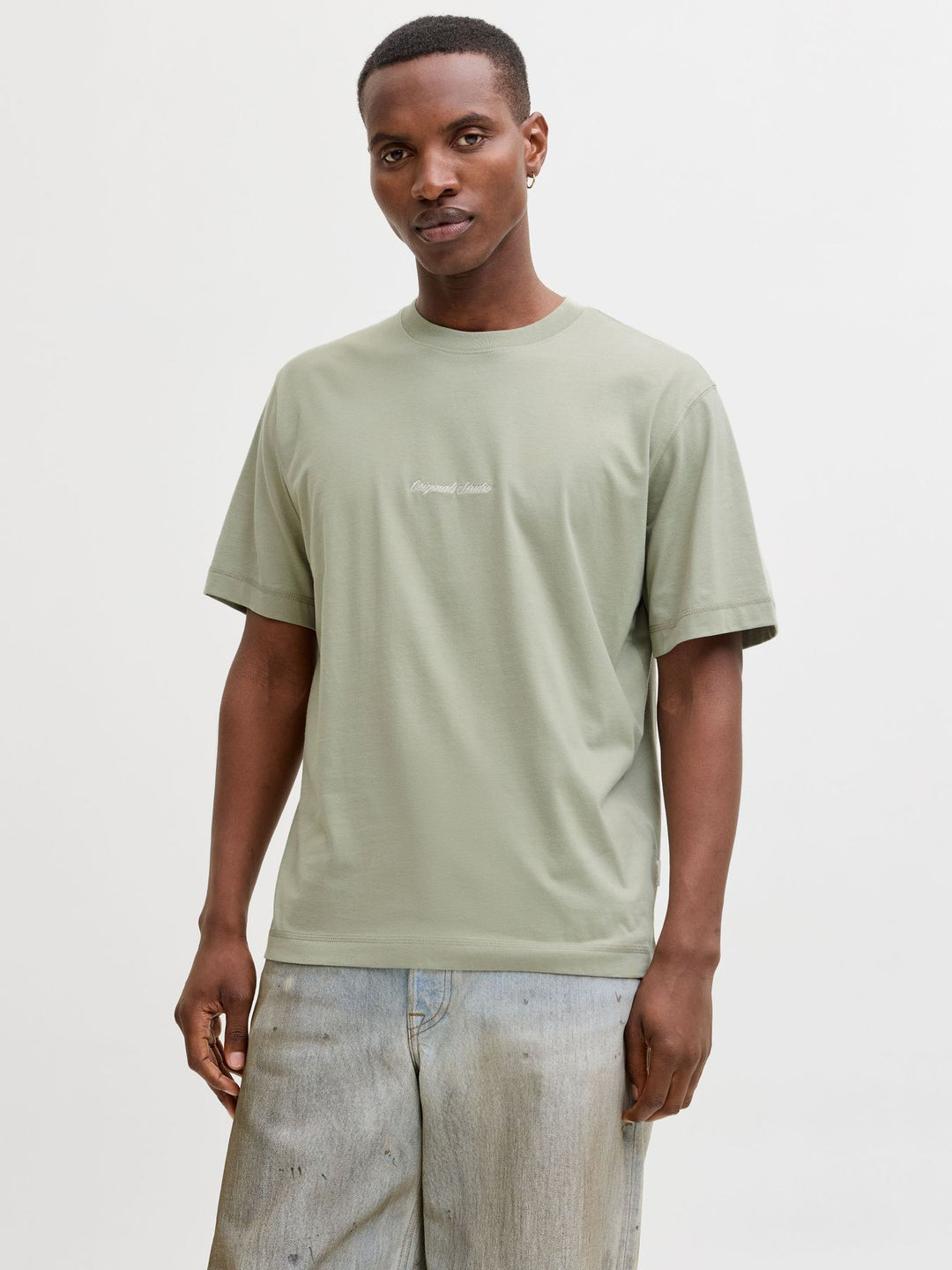 JORNORREBRO EMB TEE SS CREW NECK NO