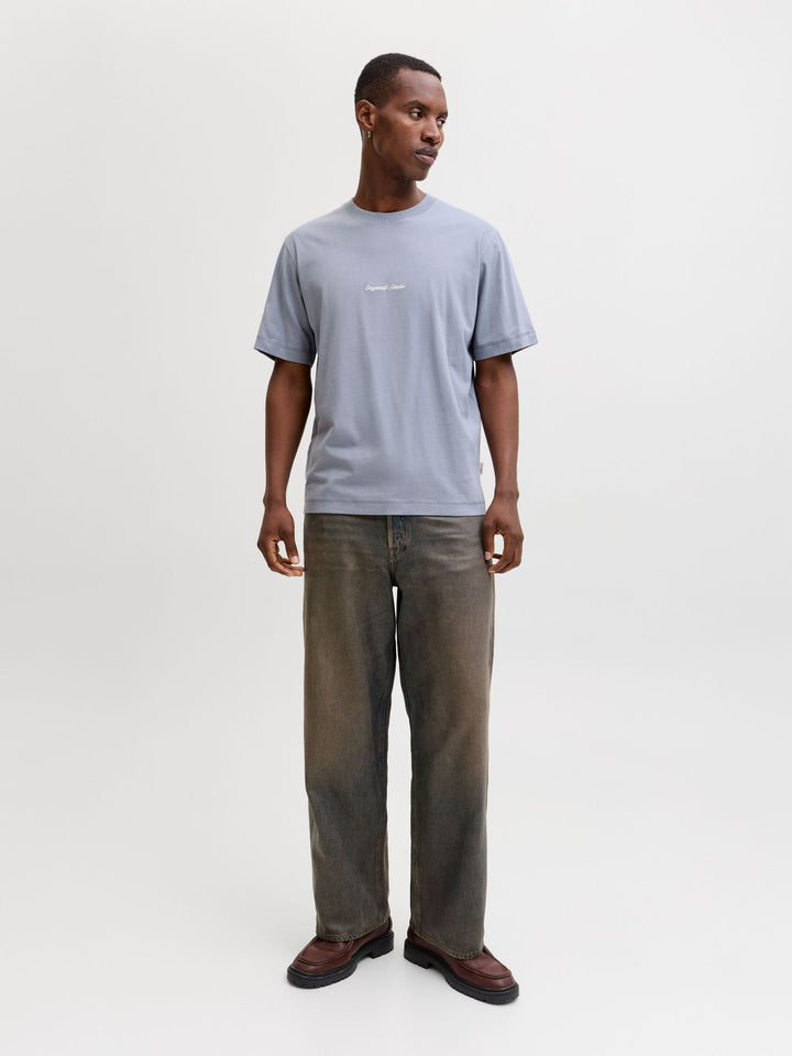 JORNORREBRO EMB TEE SS CREW NECK NO