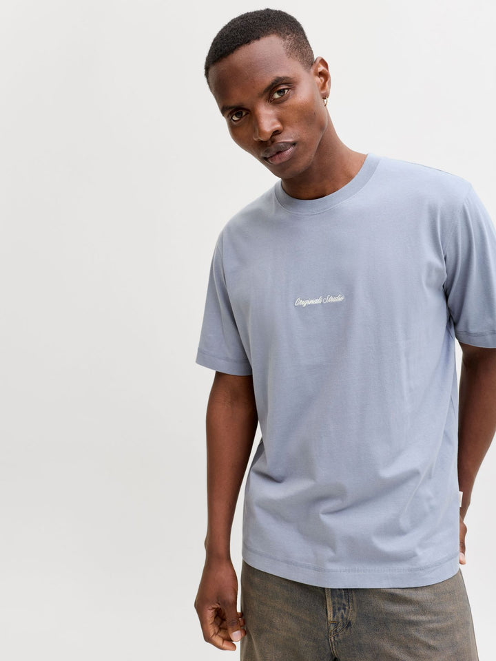 JORNORREBRO EMB TEE SS CREW NECK NO