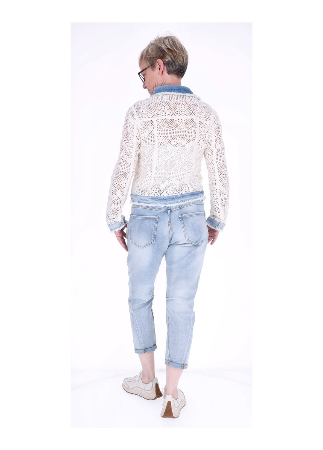 Jeans Damen Blume