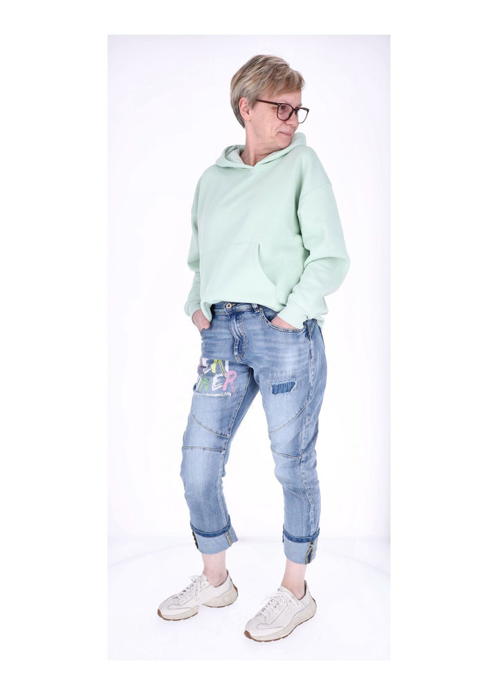 ONLADELE L/S HOOD CS SWT