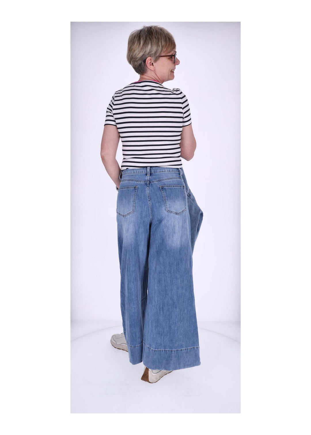 Jeans Damen Culotte
