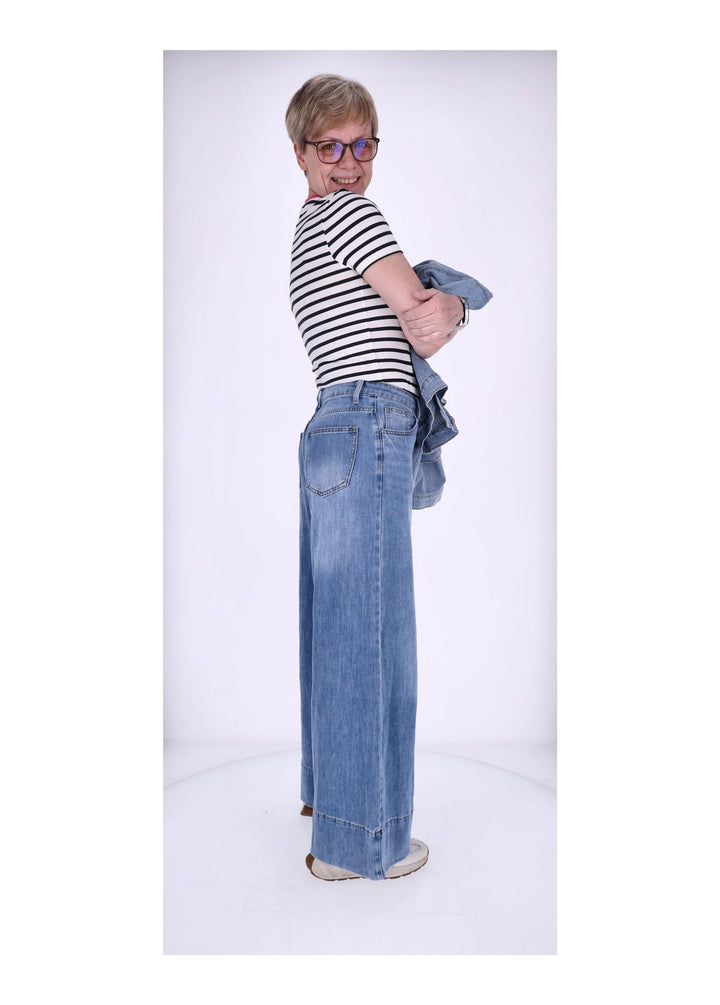 Jeans Damen Culotte