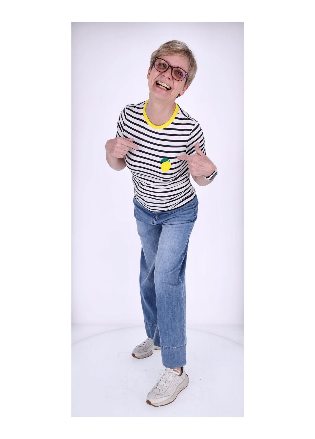 ONLY Damen T-Shirt Kurzarm Rundhals