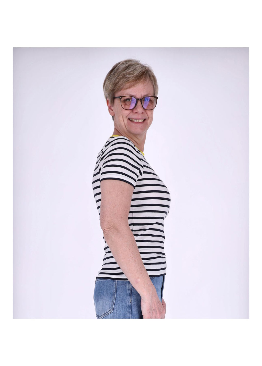 ONLY Damen T-Shirt Kurzarm Rundhals