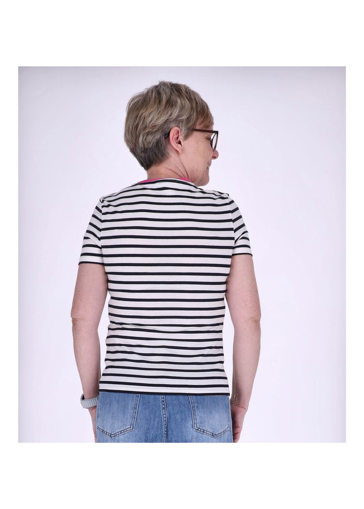 ONLY Heart Life T-Shirt Damen
