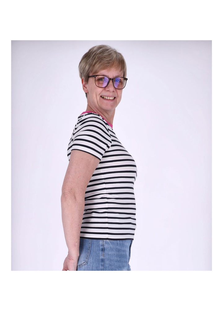 ONLY Heart Life T-Shirt Damen