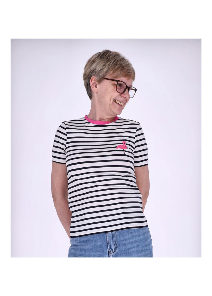 ONLY Heart Life T-Shirt Damen