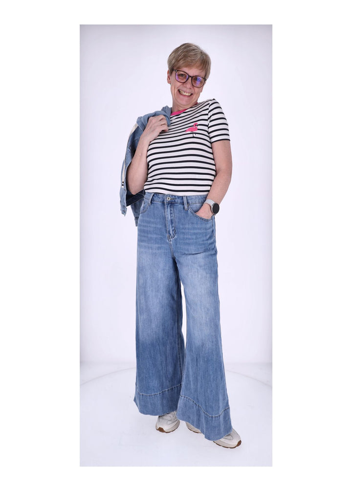 Jeans Damen Culotte