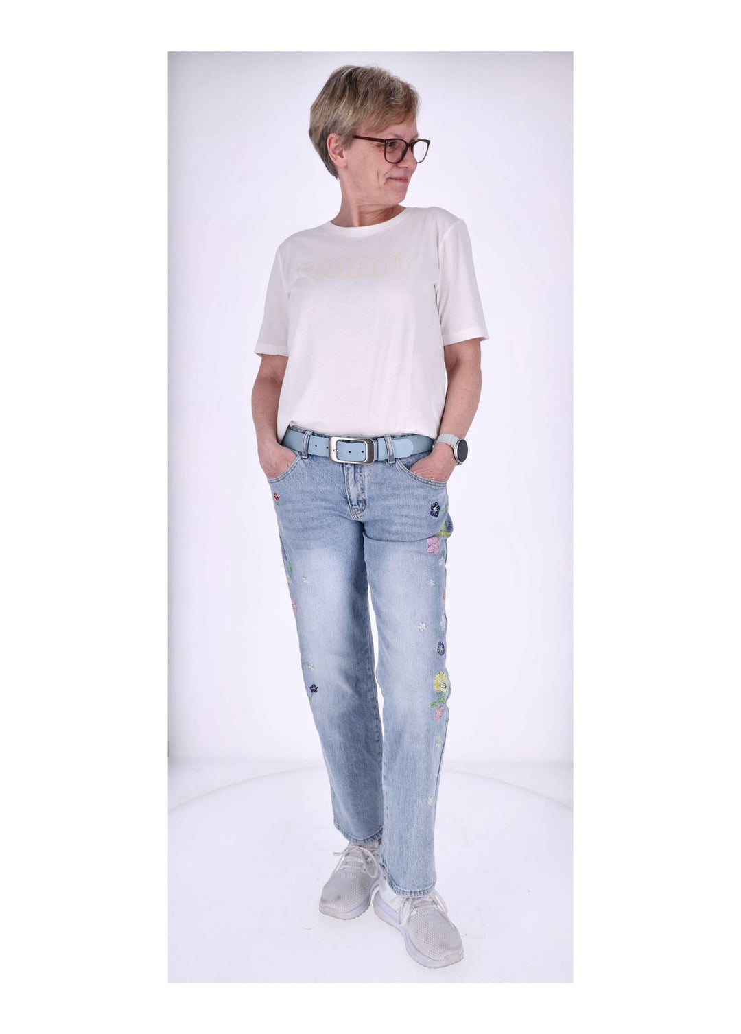 ONLY Happy Life T-Shirt Damen