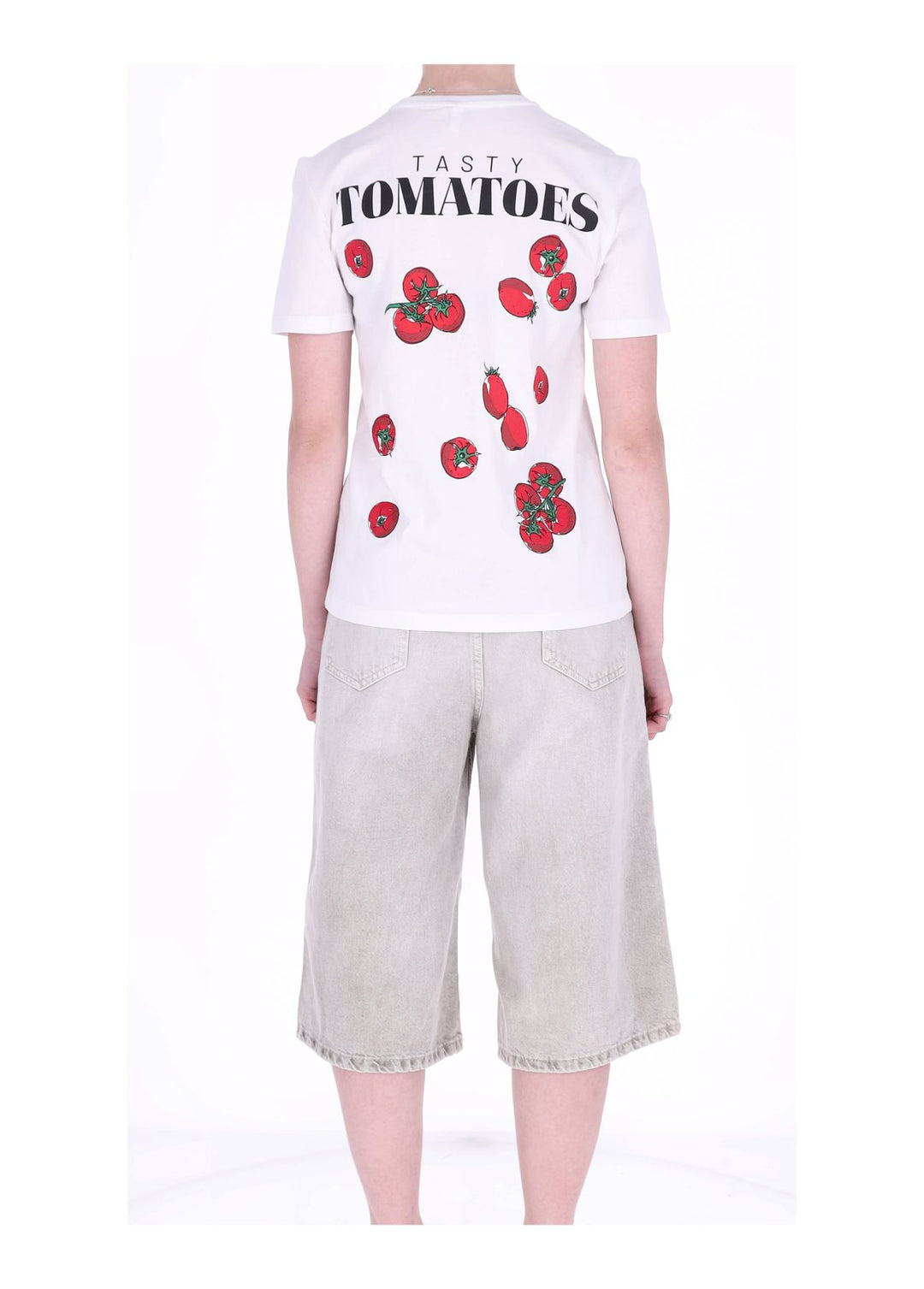 ONLY Damen T-Shirt Kurzarm Bio-Baumwolle