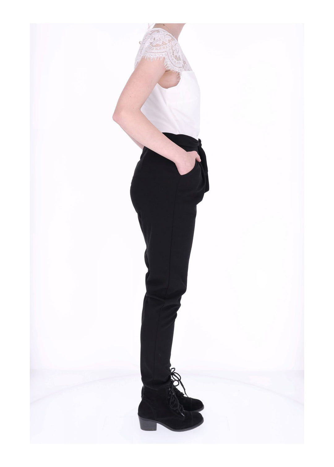 Splash of Color Damen Jumpsuit Spitze