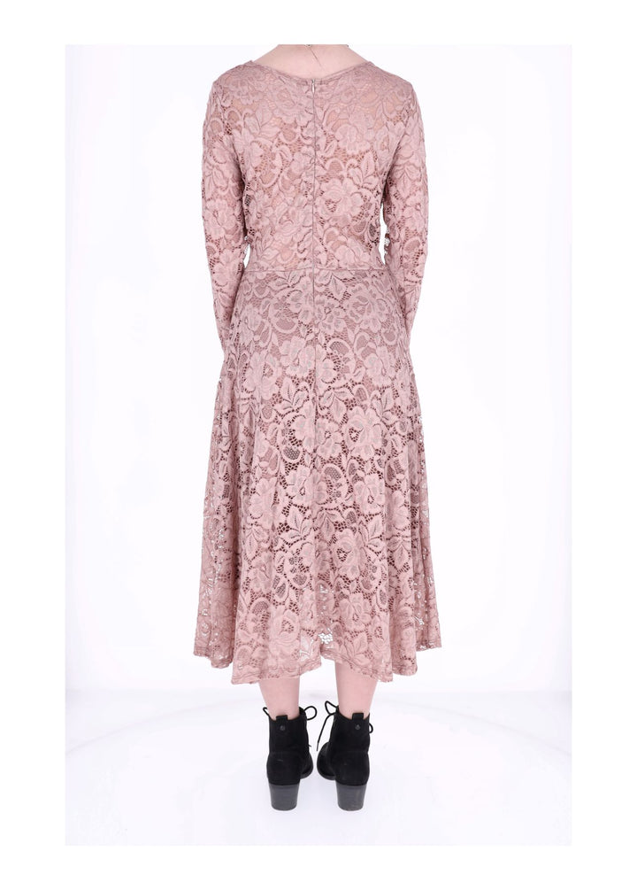 Kleid Spitze Langarm