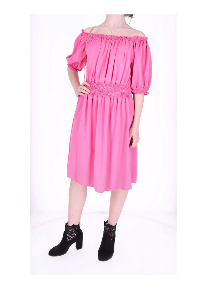 Kleid Carmen Satin mit Tasche