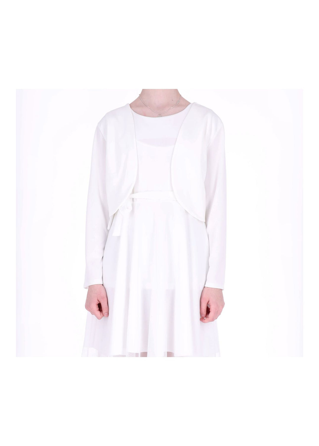 Trägerkleid Schiffon