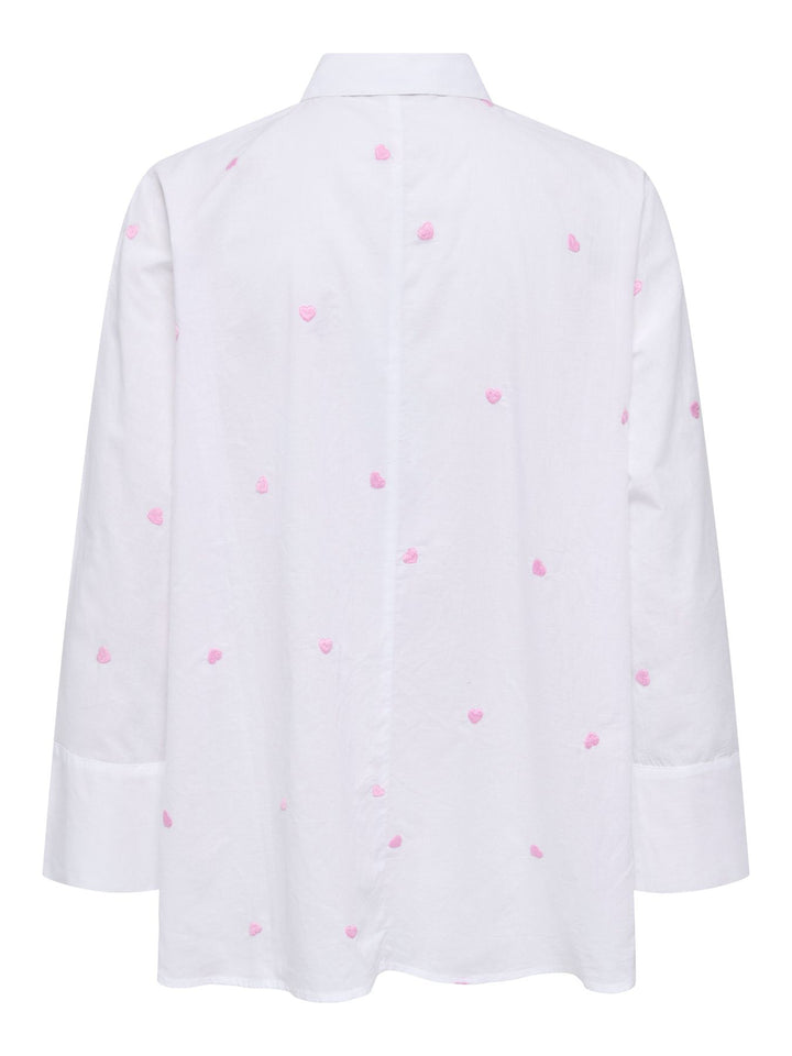 ONLNEW LINA GRACE LS EMB SHIRT NOOS