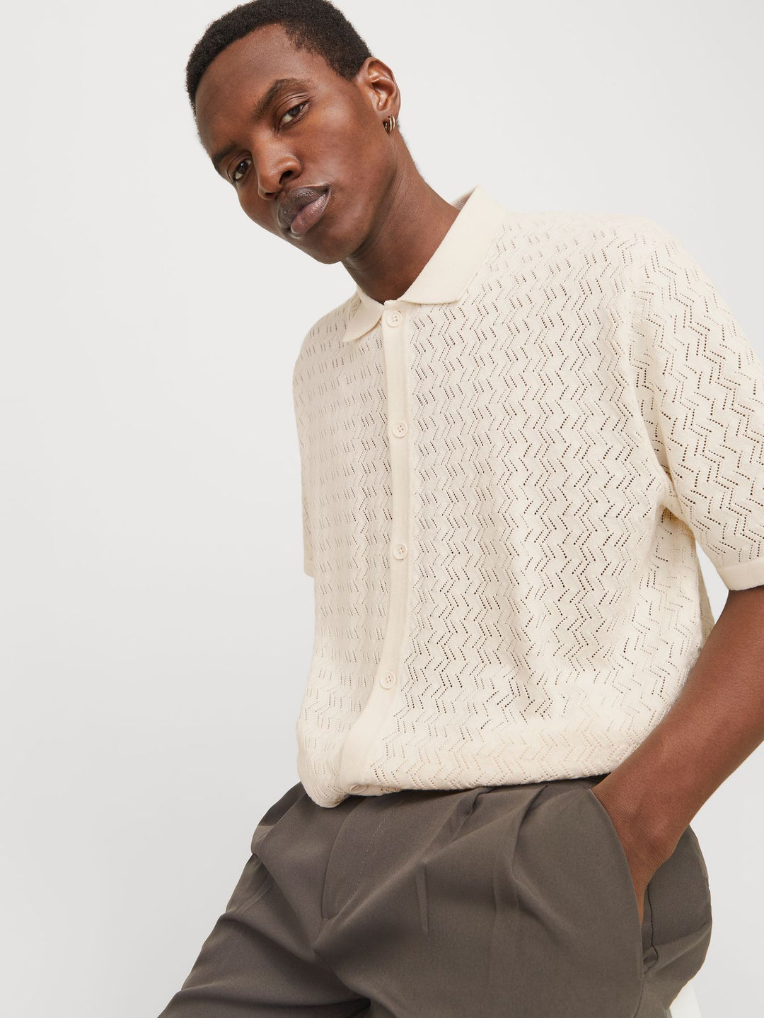 JORTYLER KNIT SS POLO SN