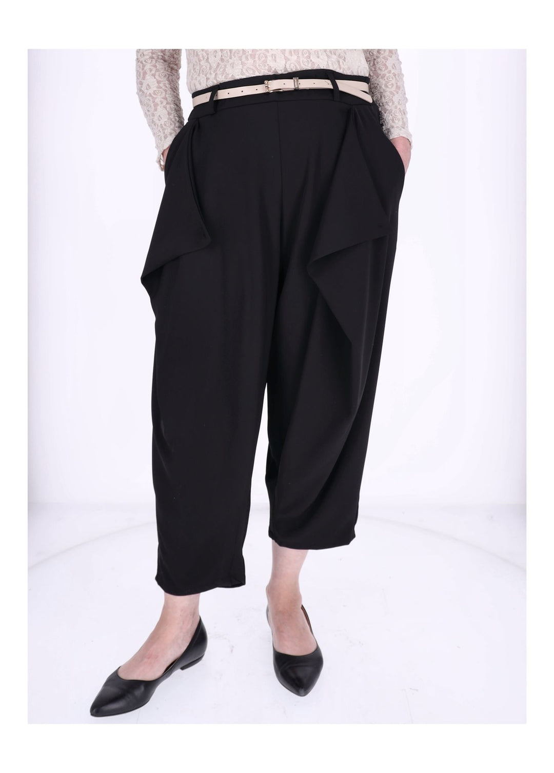 Hose Damen mit Knopf