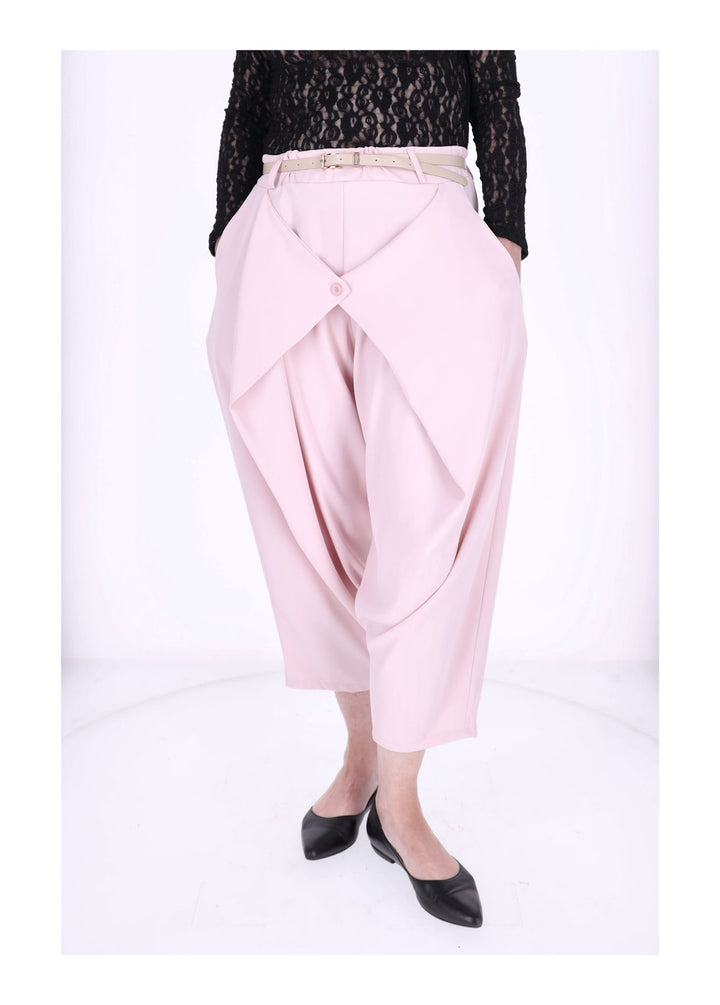 Hose Damen mit Knopf