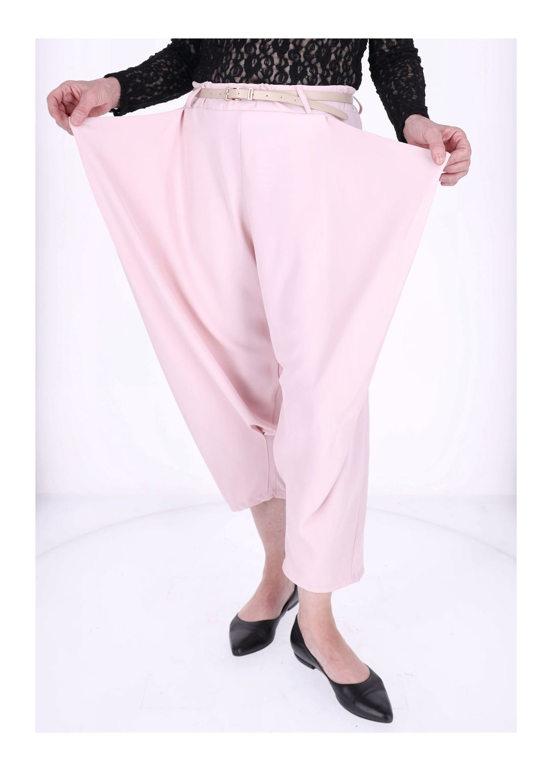 Hose Damen mit Knopf