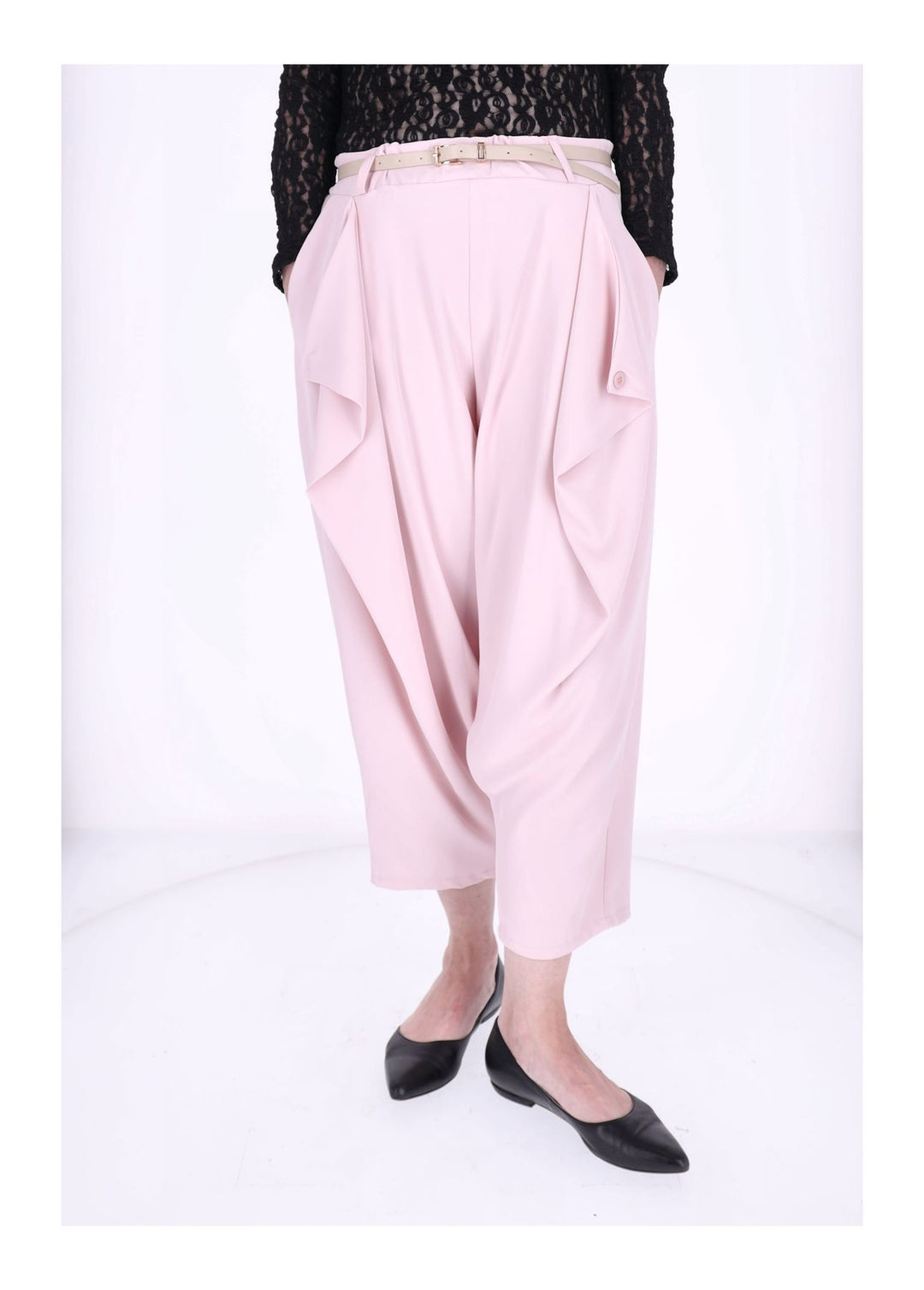 Hose Damen mit Knopf