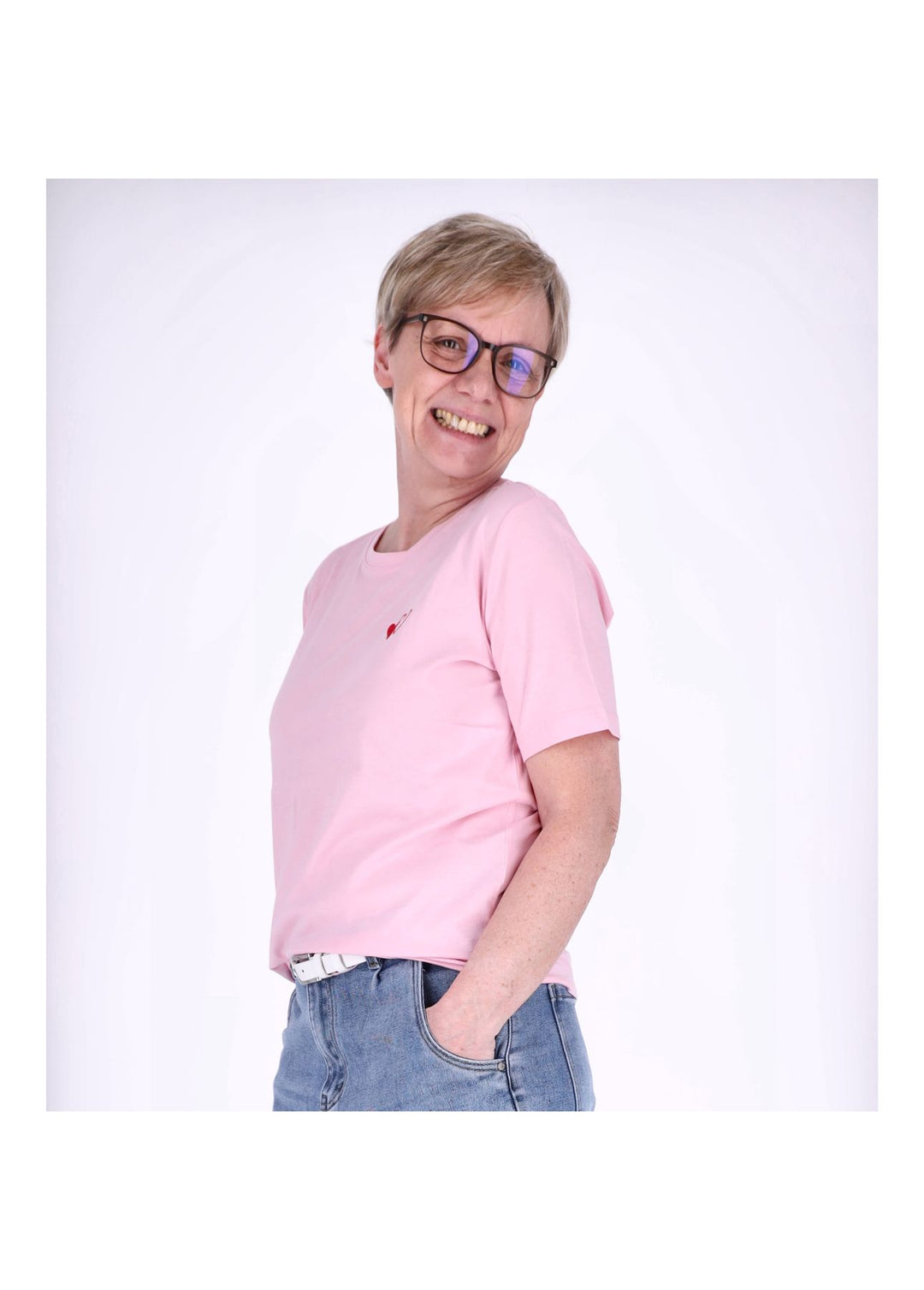 ONLY Damen T-Shirt ONLHAPPY LIFE