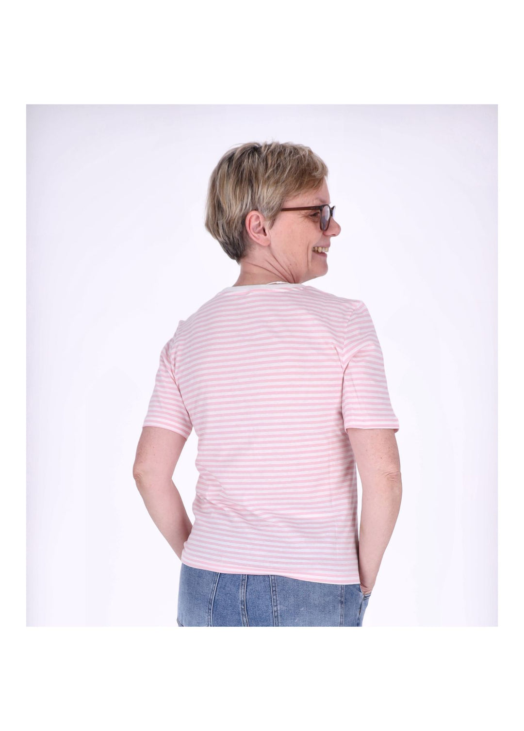 ONLHAPPY LIFE S/S EMB TOP JRS