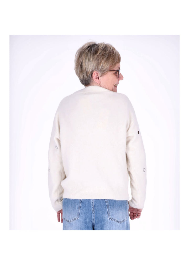 Strickjacke Damen Herzen