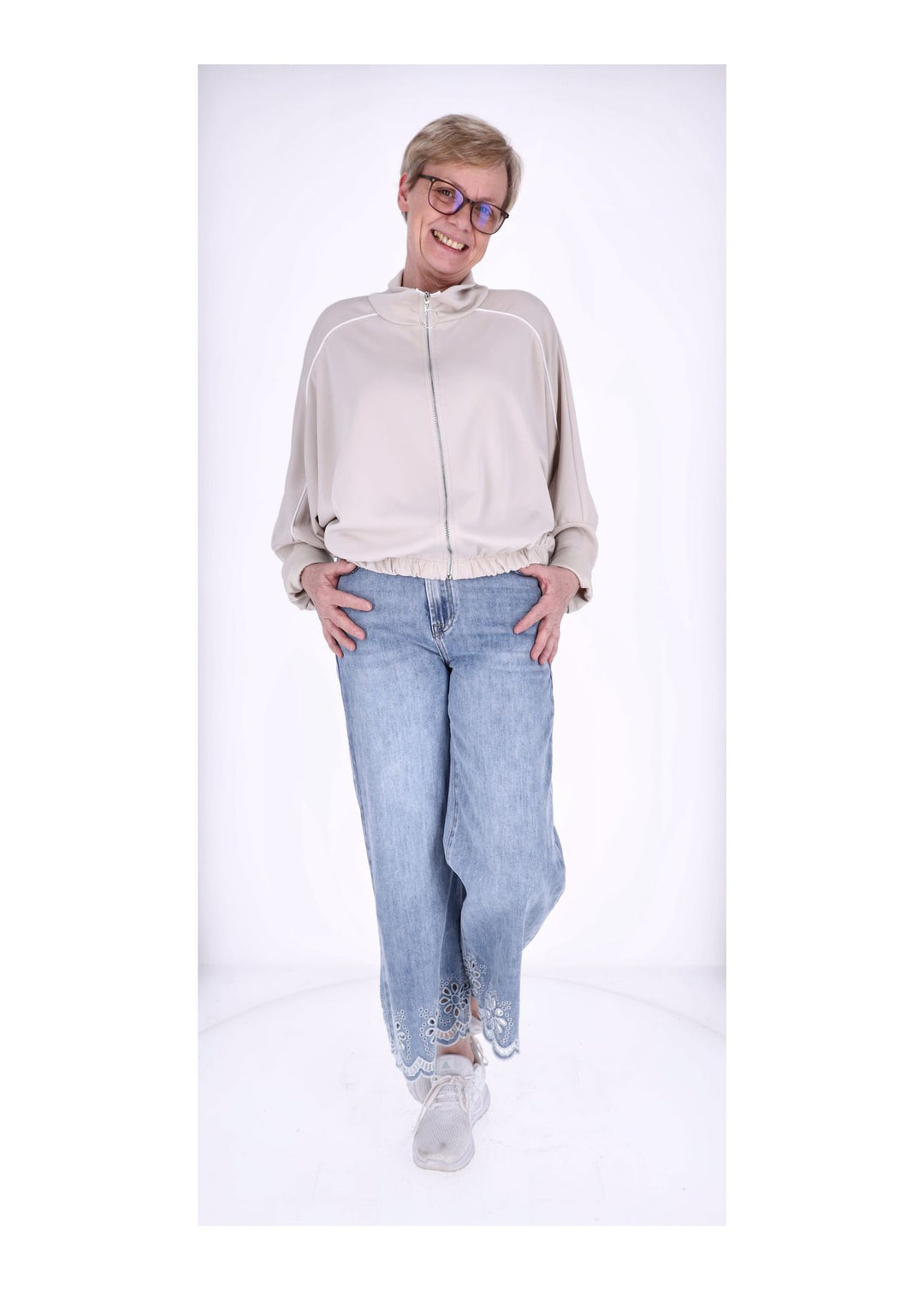 Splash of Color Sweatjacke Damen