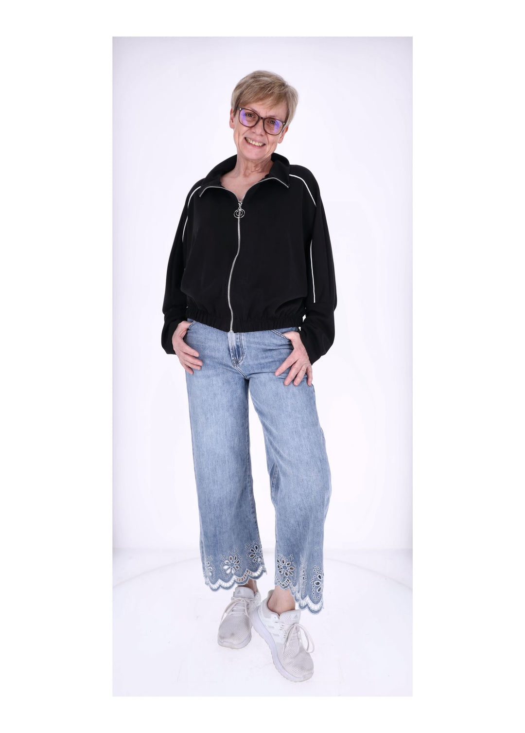 Splash of Color Sweatjacke Damen
